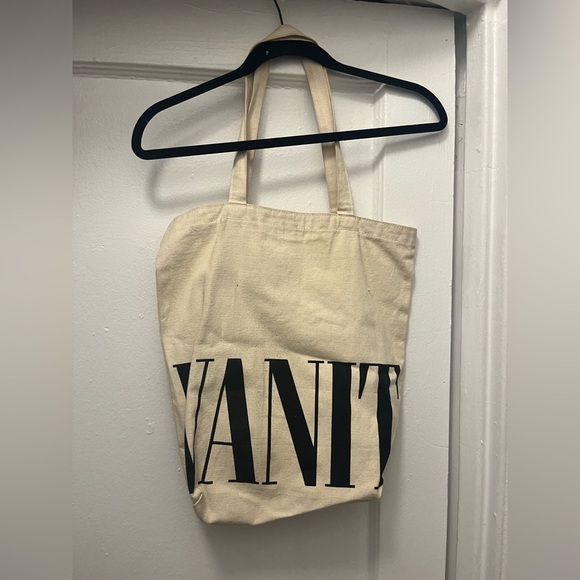 Canvas Vanity Fair Tote - Picture 2 of 4